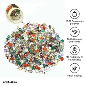 AAA Mixed Gems Semi Precious Loose Natural Gemstones Lots Faceted Cut 0.50-5 ct - Picture 1 of 12