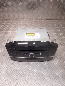 2007 MERCEDES C CLASS W204 RADIO STEREO SAT NAV HEAD UNIT A2048700194 - Picture 1 of 3