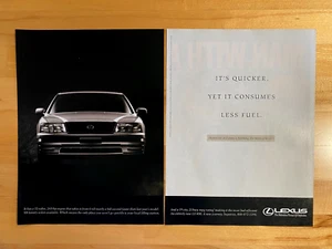 1995 Vintage Print Ad Lexus LS400 - Picture 1 of 1