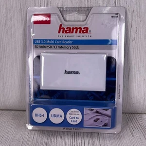 Hama USB 3.0 Multi Card Reader for SD/ microSD/ CF/ Memory Stick - Picture 1 of 2