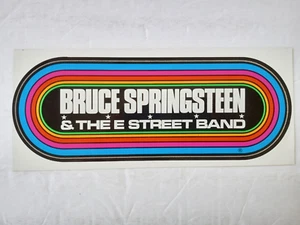BRUCE SPRINGSTEEN & the E STREET BAND KLOS 95.5 Radio Rainbow Bumper Sticker - Picture 1 of 10