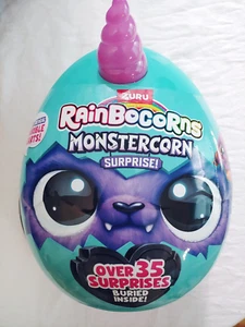 Rainbocorns Monstercorn Unboxing 35 Surprises - New - Black/Purple Wings - Picture 1 of 5