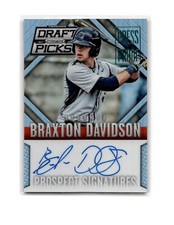 2014 Panini Prizm Perennial Draft Picks Press Proof /199 Braxton Davidson Auto