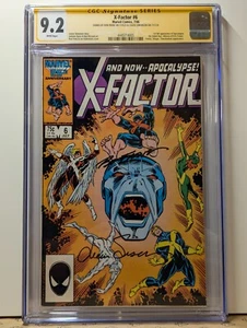 X-Factor #6 CGC 9.2 (W) signed by Ron Frenz & Louise Simonson, 1st Apocalypse! - Bild 1 von 2