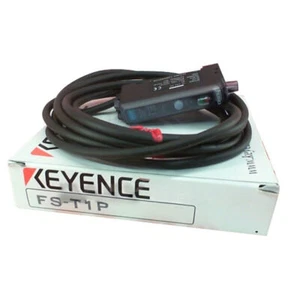 KEYENCE FS-T1P NEW IN BOX FIBER OPTIC AMPLIFIER FOR SENSOR PNP 12-24VDC - Picture 1 of 1