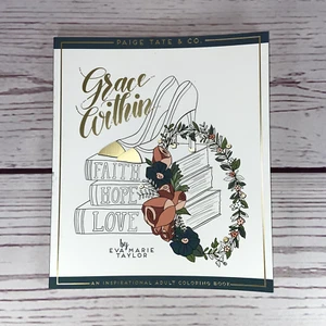 Grace Within: an Inspirational Adult Coloring Book by Eva Marie Taylor (2016,... - Foto 1 di 12