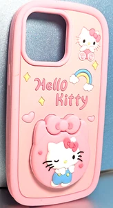 Hello Kitty 3D Silicon case For iPhone 12PM, 13PM ,14PM, 15 Pro Max with Mirror - Picture 1 of 5