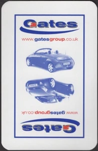 Tarjetas de Juego Tarjeta Única GATES GROUP Publicidad Convertible Ford StreetKa Coche - Imagen 1 de 3