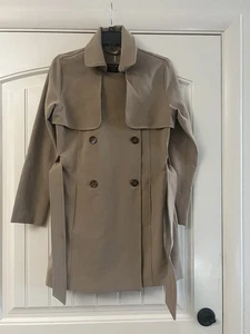 NWT Women’s Abercrombie & Fitch Trench Coat Size S W/Tags - Picture 1 of 9