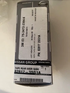 Genuine Nissan Black Out Tape 80817-3SG1A - Foto 1 di 1