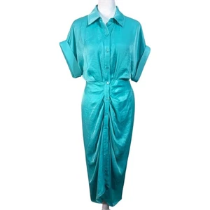 Steve Madden Tori Midi Shirt Dress Size 2 NWT - Picture 1 of 10