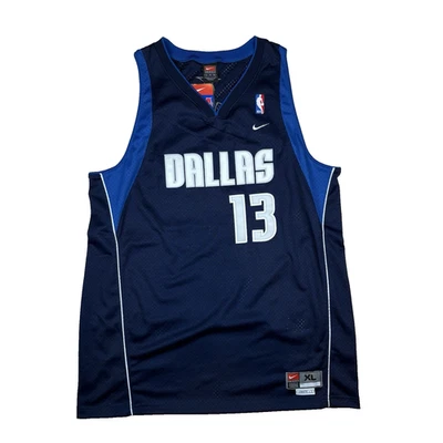 CAMISETA NIKE SWINGMAN NBA AZUL DE LOS DALLAS MAVERICKS STEVE NASH #13 - TALLA XL NUEVA Foto 1 de 4