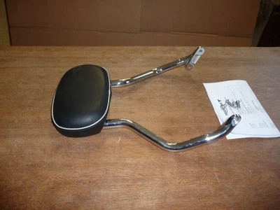 Triumph OEM Accessory passenger backrest chrome 16 17 up Bonneville A9759193 - Image 1 of 4