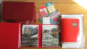 JOB LOT TRAIN & PLANE INTEREST 380 PHOTOS + TICKETS + SCRAPBOOK W TICKETS 1980'S - Picture 1 of 20