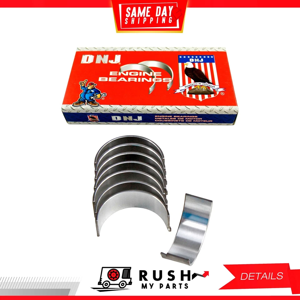 Conjunto de rolamentos de haste 93-11 tamanho padrão para Hyundai 1.5L-1.6L L4 DOHC 16v DNJ RB121 - Imagem 1 de 1