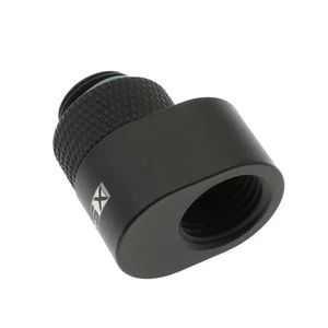 XSPC G1/4" Obrotowy 7mm Offset Adapter Złączka, czarny matowy - Zdjęcie 1 z 3