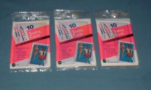BARBIE; (3) CARTE COLLEZIONABILI 10 CONFEZIONI (#2) - 1990 - MATTEL - NUOVE - Foto 1 di 2