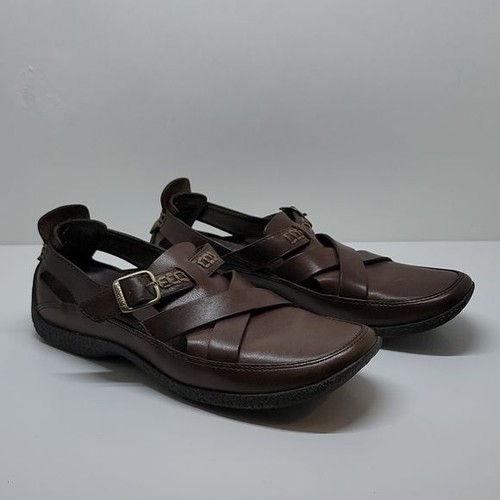 Scarpe Timberland in pelle marrone con taglio antiscivolo 6