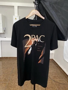 Tupac Shakur Me Against The World t-shirt rare size M color black - Picture 1 of 6