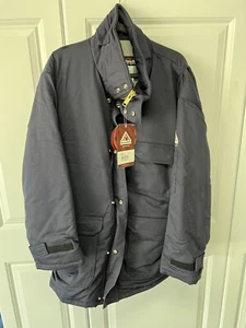 Bulwark Flame Resistant Heavyweight Insulated Deluxe Parka FR, Large Regular - Picture 1 of 10