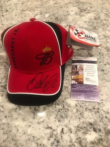 BUDWEISER DALE EARNHARDT JR SIGNED AUTOGRAPHED CAP NEW HAT JSA COA NASCAR - Picture 1 of 8