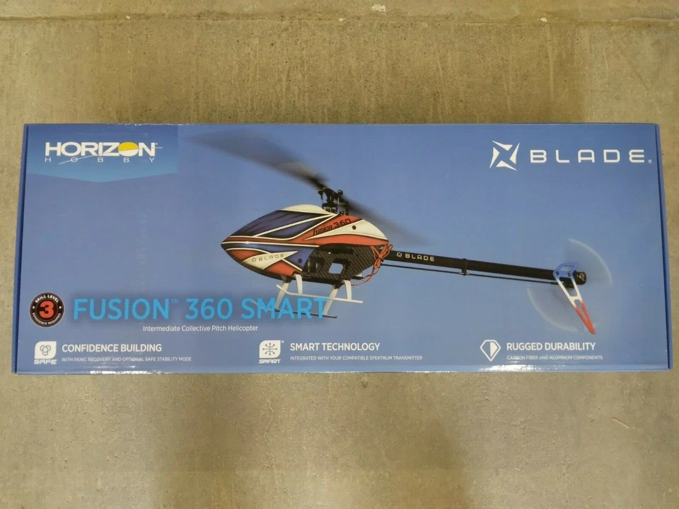 Blade Fusion 360 Smart BNF Basic Electric Flybarless Helicopter w/SAFE BLH6150 - Image 1 of 4