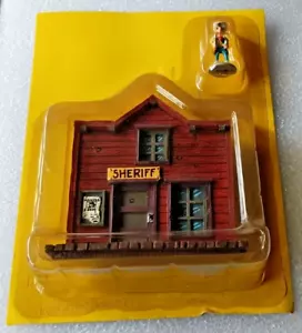 Lucky Luke & Plastoy - Sculpture de collection - Lucky Luke + Bureau du Shériff - Imagen 1 de 10