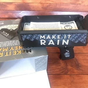 MAKE IT RAIN - MONEY MAKER Money Gun With Some Fake Money Battery Operated - Picture 1 of 7