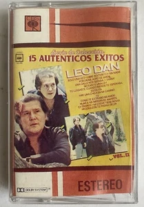 LEO DAN - 15 AUTENTICOS EXITOS VOL II - 1985 MEXICAN TAPE ALBUM, LATIN POP - Picture 1 of 4