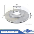 Fits MG MGF TF Rover 100 Metro + Other Models Brake Disc Front DPW #1