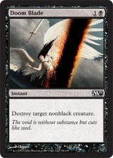 1x Doom Blade NM, English MTG Magic 2011 (M11)