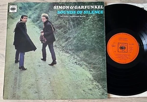 SIMON & GARFUNKEL SOUNDS OF SILENCE LP CBS STEREO (1966) 1ST ISSUE VG+ POP FOLK - Foto 1 di 5