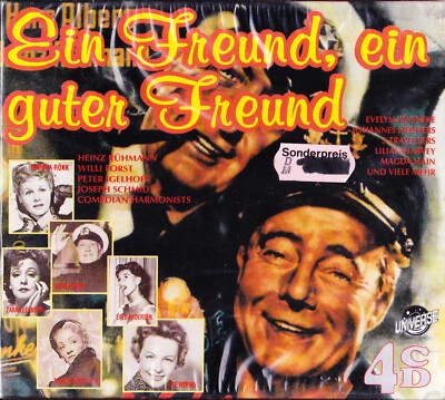 Ein Freund,ein guter Freund.Johannes Heesters.usw.4CD.NEU&OVP. - Bild 1 von 2