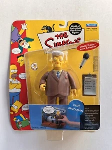 I Simpson - Kent Brockman - serie 5 personaggio World of Springfield di Playmates - Foto 1 di 7