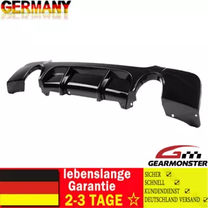 Heckdiffusor Performance Schwarz Glanz passend für 3er BMW E92 E93 335i 335d - Bild 1 von 19
