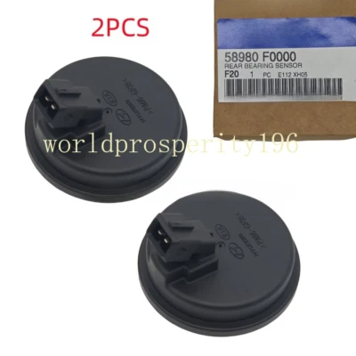 2PC 58980F0000 ABS Rear Wheel Bearing Speed Sensor for Hyundai Elantra Kia Forte - Image 1 of 4