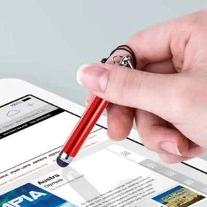 PENNA PENNINO TATTILE TOUCH SCREEN RETRATTILE TABLET SMARTPHONE GOMMINO SILICONE - Foto 1 di 8