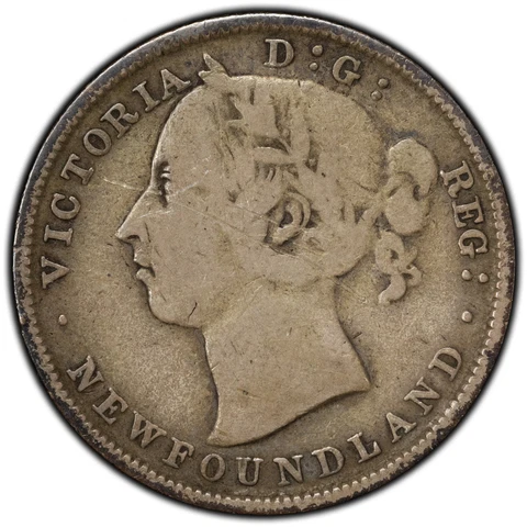 Newfoundland 1882-H 20 Cents Silver Coin Cover