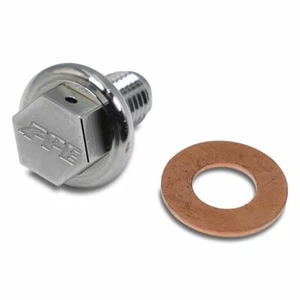 Billet Hardened Stainless Neodymium Magnetic Drain Plug OEM 17-19 Duramax Pan - Picture 1 of 5