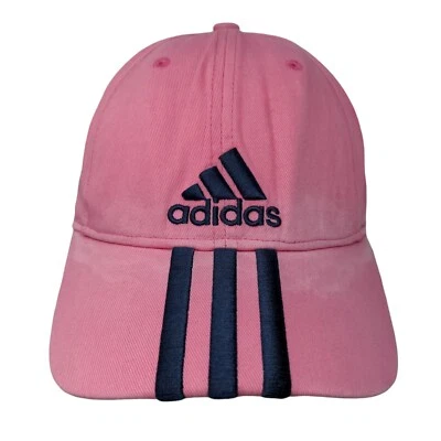 Adidas Women's Slideback Hat Pink OSFW Adjustable Embroidered 6 Panel - Image 1 of 4