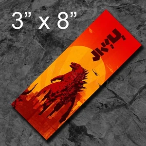 Godzilla King of Monsters Gojira Sunset Vinyl Sticker Bumper Decal Car Decal - Picture 1 of 2