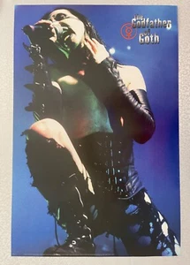 MARILYN MANSON,THE GODFATHER OF GOTH,1990's POSTER  - Picture 1 of 9