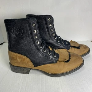 Ariat Ladies Heritage Lacer II with Kiltie Distressed Brown Boot 11029 7.5 B - Bild 1 von 10