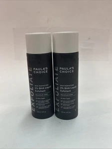 X2 Paulas Choice Skin Perfecting 2% BHA Liquid Exfoliant Salicylic Acid 4oz - Picture 1 of 5