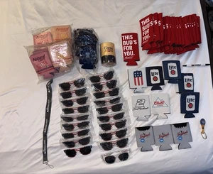 Huge Lot Of Beer Advertisement Beer Holders,  Sunglasses, Keychains & Lanyards - Picture 1 of 11