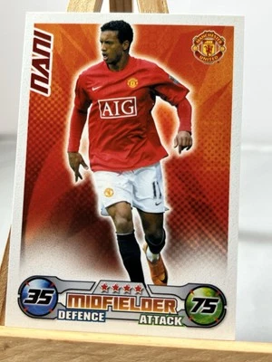 Nani Manchester United Match Attax 2008/09 Football Card - Image 1 of 2