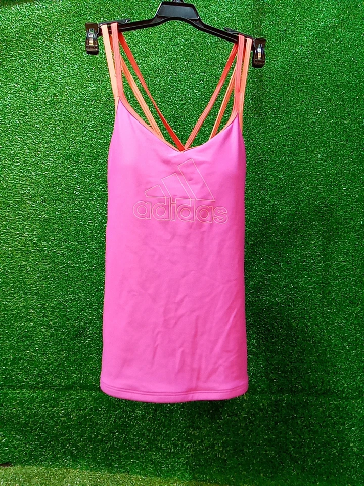 Adidas Traje de baño Para Mujer Acolchado Tank Camiseta de natación Talla Mediana Foto 1 de 4