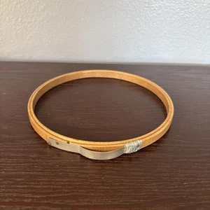 Vintage Princess 7” Wood Embroidery Hoop Non-Felt - Picture 1 of 9
