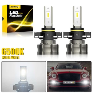 B3F AUXITO CANBUS 2504 5202 LED Light Fog Bulbs 6500K White Extremely bright 2X - Bild 1 von 11