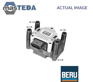 ZSE003 ENGINE IGNITION COIL BERU FOR AUDI A3,A4,A1,A2,B5,8L1,8P1,8PA,B6,B7,8P7 - Picture 1 of 5